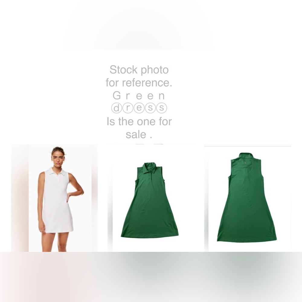 Aritiza TNAction Dash dress 2xs excellent used condition green - Picture 6 of 16